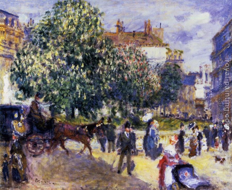 Pierre Auguste Renoir : Place de la Trinite, Paris II